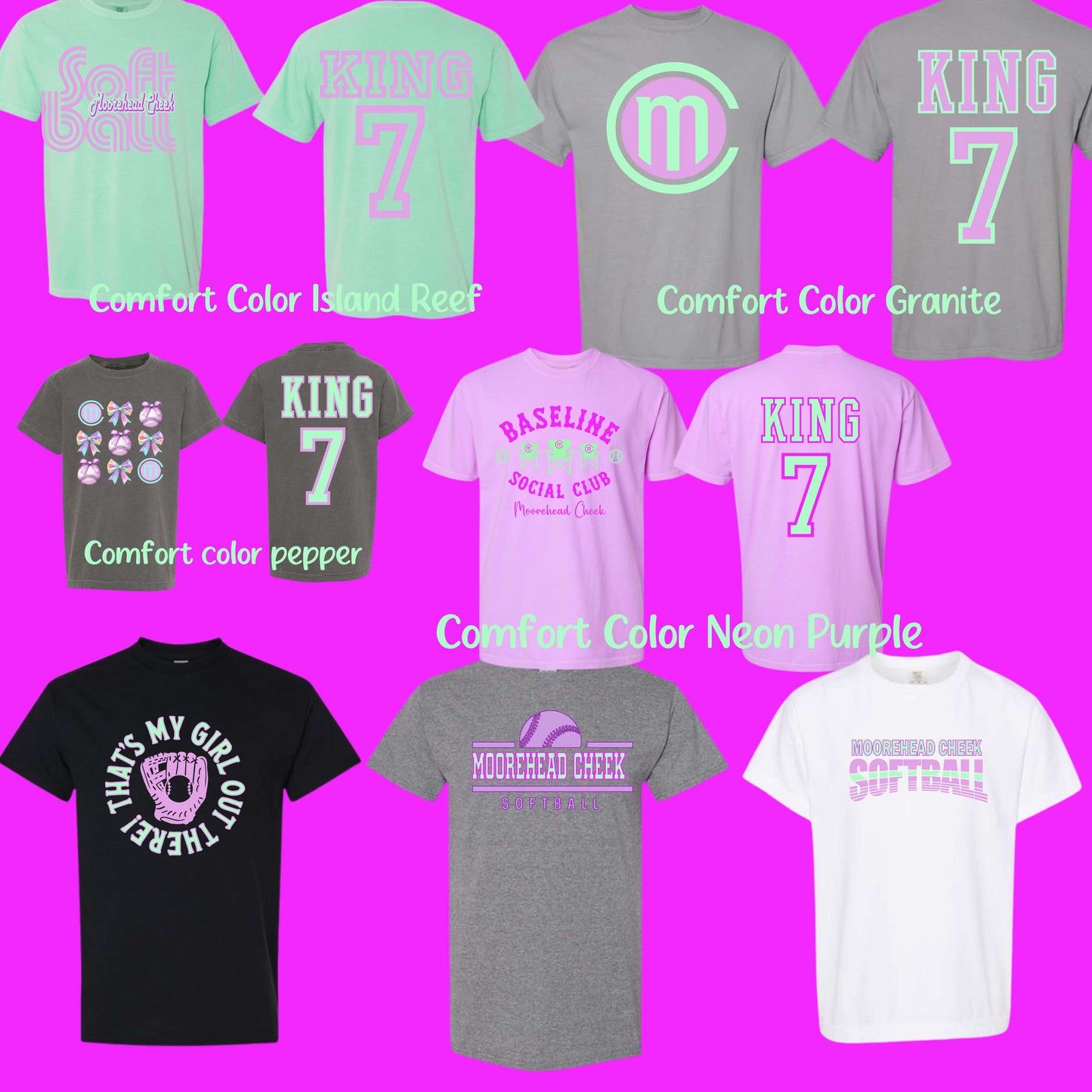 Moorehead Cheek Team Order