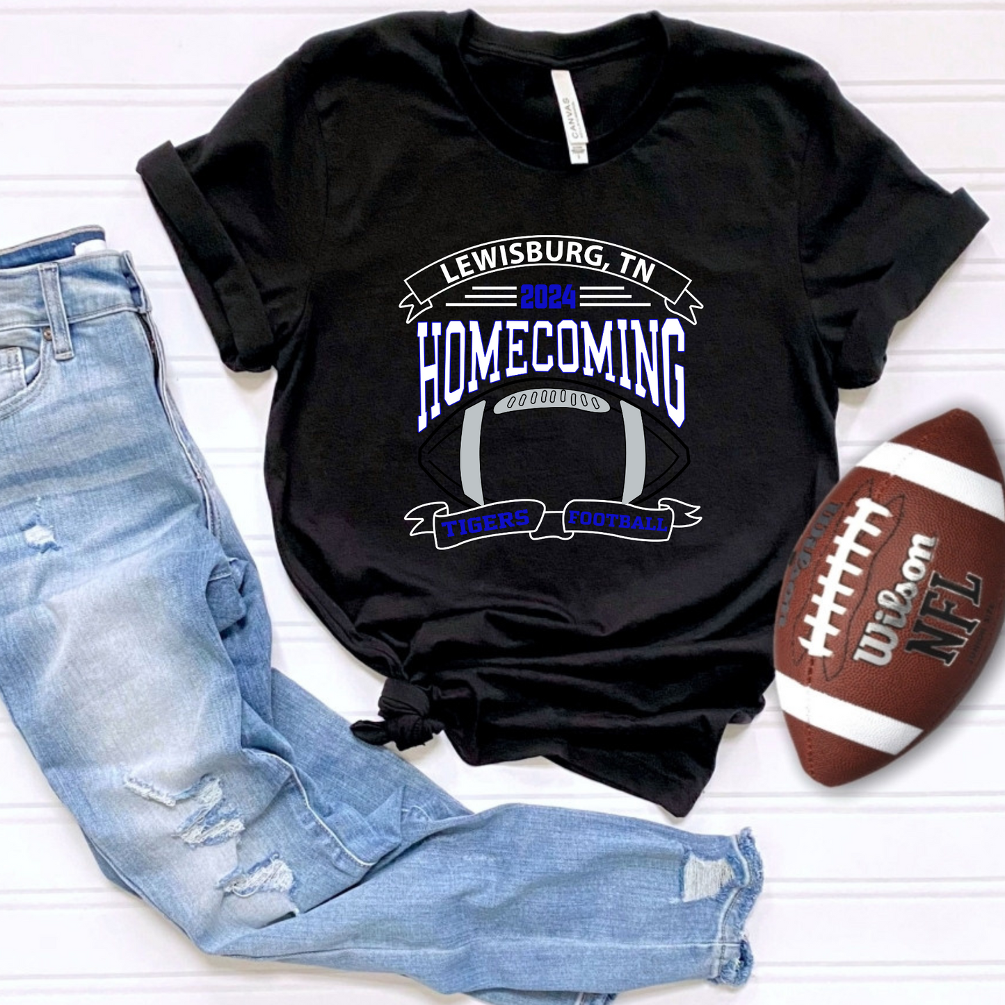 Tiger Homecoming front only design 2024