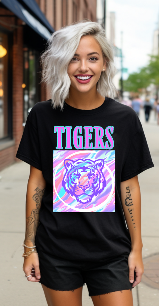 Pink and Purple Swirl Tigers