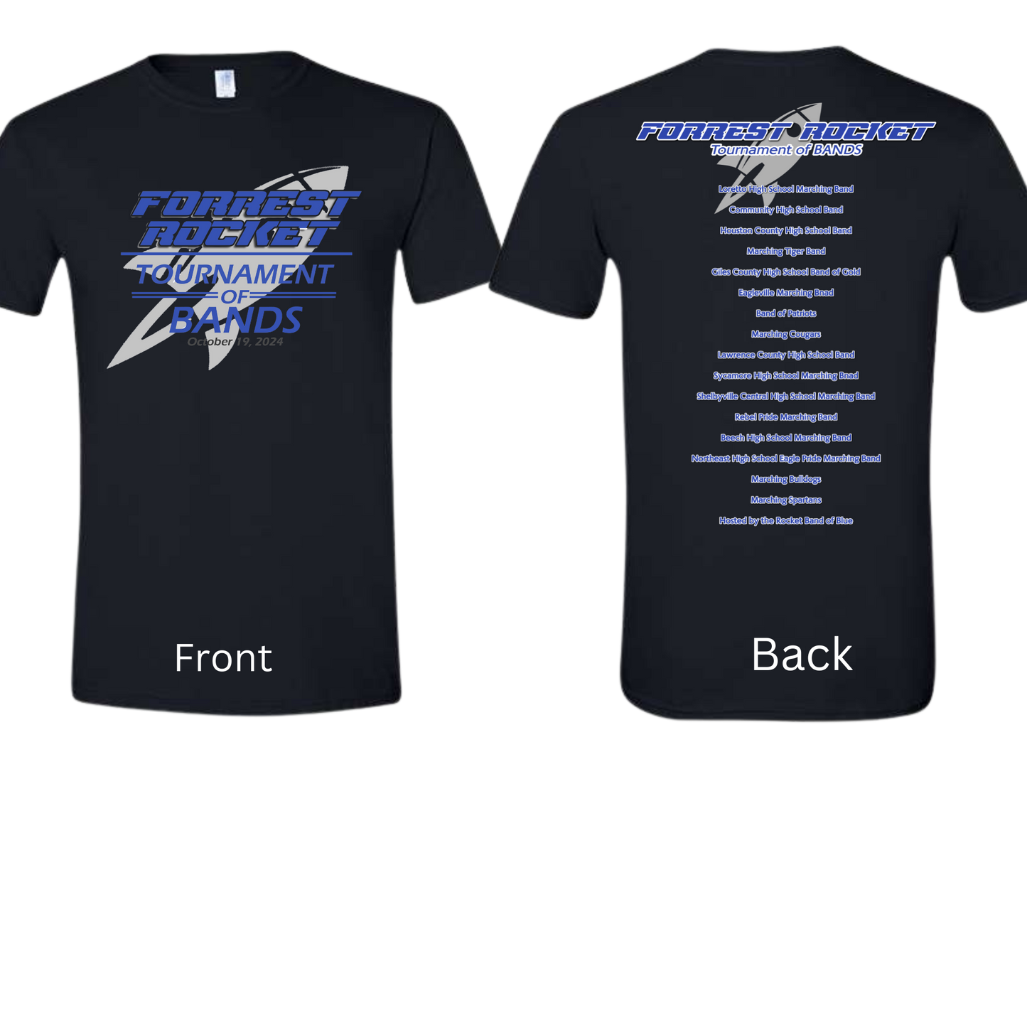 Rocket Band of Blue Competition shirt 2024