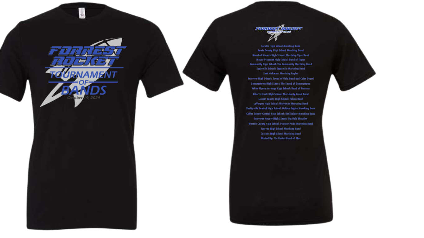 Rocket Band of Blue Competition shirt 2024